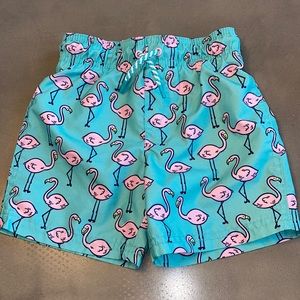 Cat & Jack flamingo swim shorts